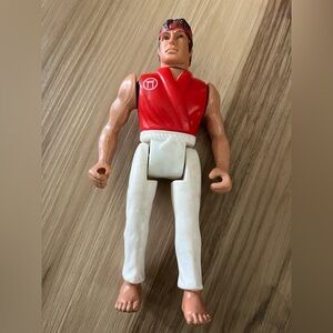 Rare Remco Secret of the Ninja Series 2 Judo King Red Shirt Variant